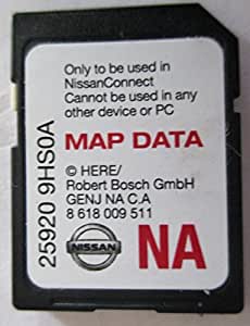 nissan navigation maps updates sd card